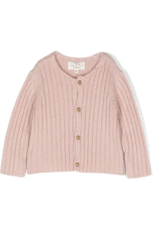 TEDDY & MINOU Cardigan nervuré à manches longues