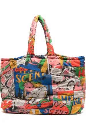ERL Grand sac cabas Comics matelassé
