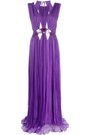 Alberta Ferretti Robe longue à dos-nu