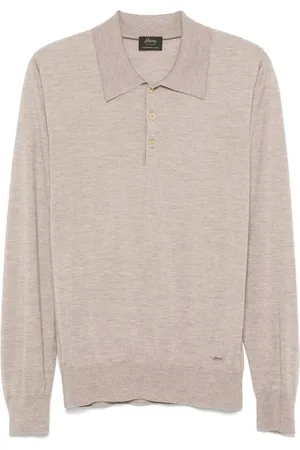 BRIONI Polo en maille fine
