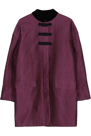Dior Manteau à motif géométrique en jacquard