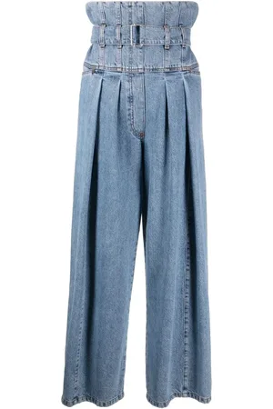 Serafini Jean ample à taille haute
