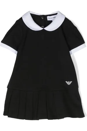 Emporio Armani Robe stretch à jupe plissée