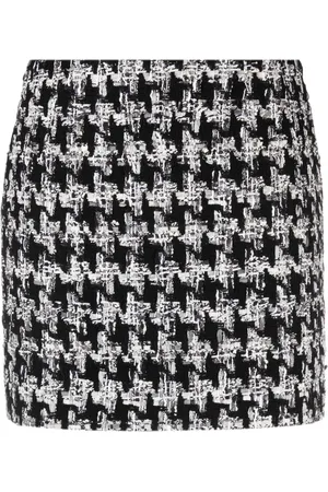 FAITH CONNEXION Minijupe en maille à motif pied-de-poule