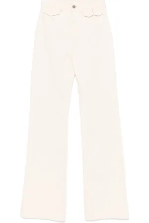 Chloé Jean à patch logo