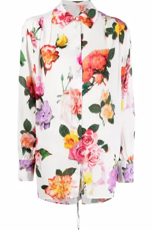 Msgm Chemise à fleurs