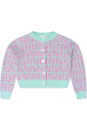 Fendi Cardigan à motif FF