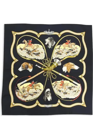 Hermès Foulard Le Laisser Courre by J de Fougerolle (1979)