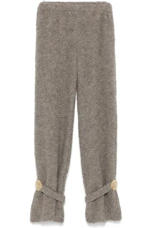GIUSEPPE DI MORABITO Pantalon à détails de coquillages