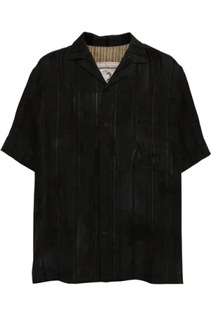 ZIGGY CHEN Chemise rayée en lin