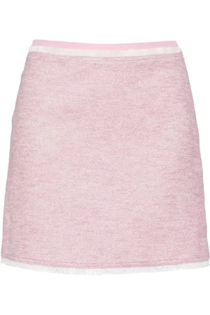 JUUN.J Minijupe en tweed à taille haute