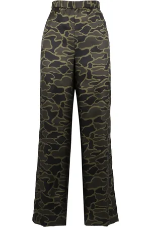 Aspesi Pantalon à motif camouflage