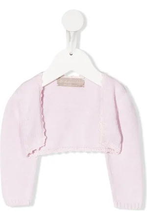 LA STUPENDERIA Cardigan crop en coton biologique