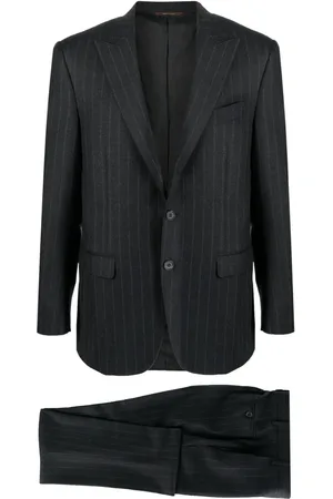 CANALI Costume à fines rayures