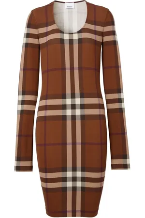 Burberry Robe à carreaux