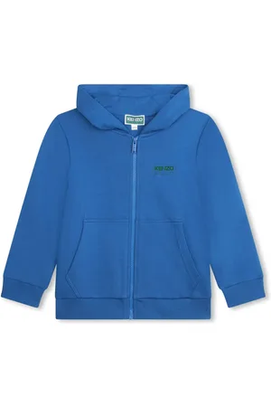 Kenzo Hoodie zippé à logo imprimé