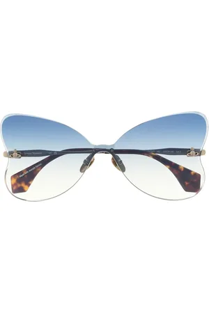 Vivienne Westwood Lunettes de soleil à monture papillon
