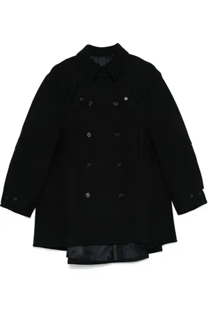 Rokh Manteau à boutonnière croisée