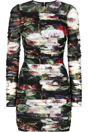 Dolce & Gabbana Robe courte à fleurs