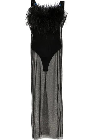 LOULOU Robe longue ornée de cristaux