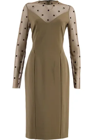 Givenchy Robe courte à logo en jacquard