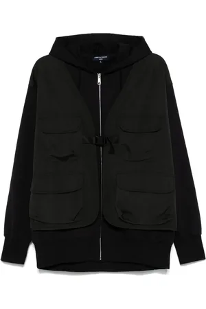 Comme des Garçons Hoodie à design superposé