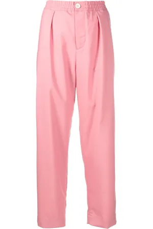 Marni Pantalon en laine à coupe droite
