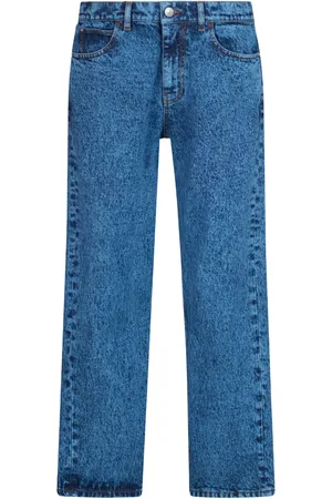 Marni Jean droit à effet marbré