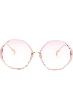 Linda Farrow Lunettes de soleil géométriques The Alona
