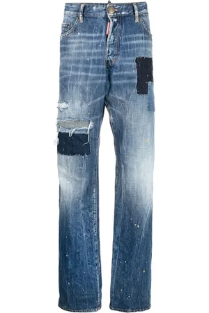 Dsquared2 Jean à effet usé