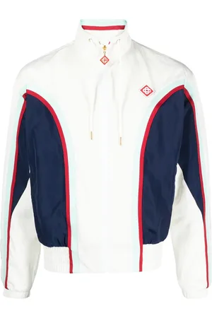 Casablanca Veste de sport zippée à empiècements