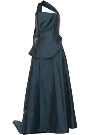 Bazza Alzouman Robe longue à une épaule