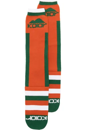 Kolor Chaussettes rayées en intarsia