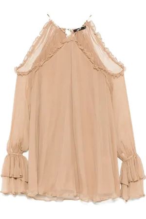 AMEN Robe courte en soie