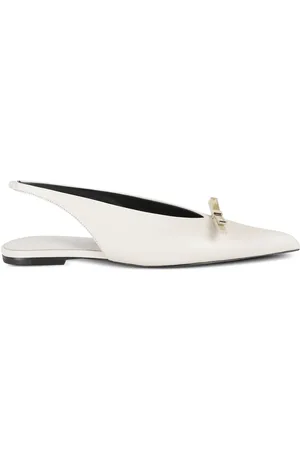 Lanvin Escarpins en cuir à bride arrière