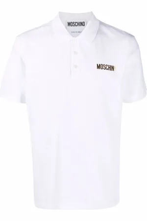 Moschino Polo à logo imprimé