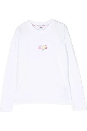 GCDS T-shirt en coton à logo imprimé