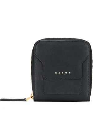 Marni Portefeuille zippé à logo embossé