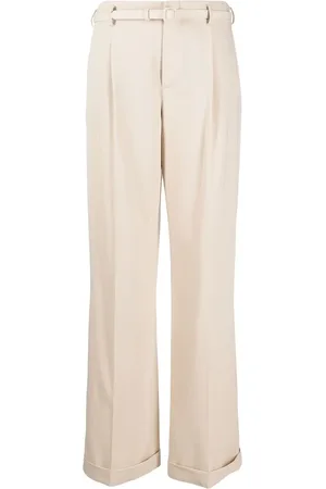Ralph Lauren Pantalon de tailleur Modern à détails plissés