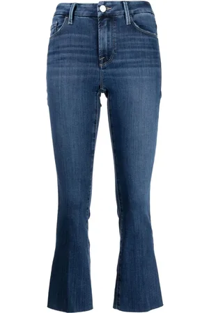 Frame Jean crop Le Crop à taille mi-haute