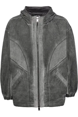 FIVE CM Veste patchwork à capuche