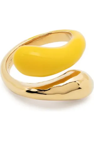 Missoma Bague Squiggle à détail émaillé