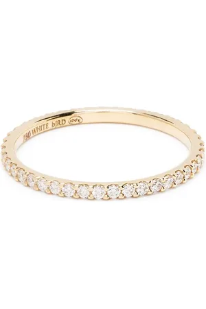We by White Bird Bague en 18ct ornée de diamants