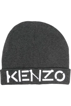Kenzo Bonnet en maille à logo brodé