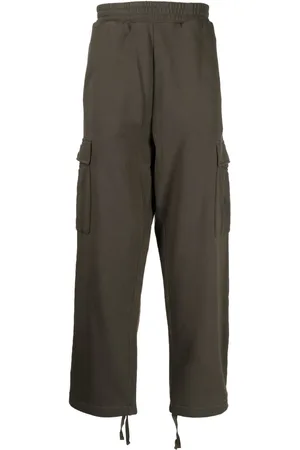 Carhartt Pantalon de jogging en coton à patch logo