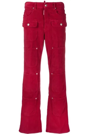 Dsquared2 Jean droit en velours côtelé