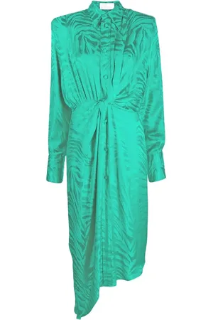 GIUSEPPE DI MORABITO Robe asymétrique à motif zébré