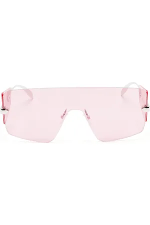 Alexander McQueen Lunettes de soleil à monture couvrante