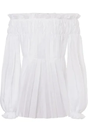 Alberta Ferretti Blouse à épaules dénudées