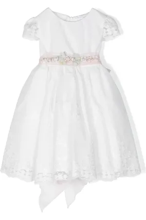 Mimilù Robe à fleurs brodées